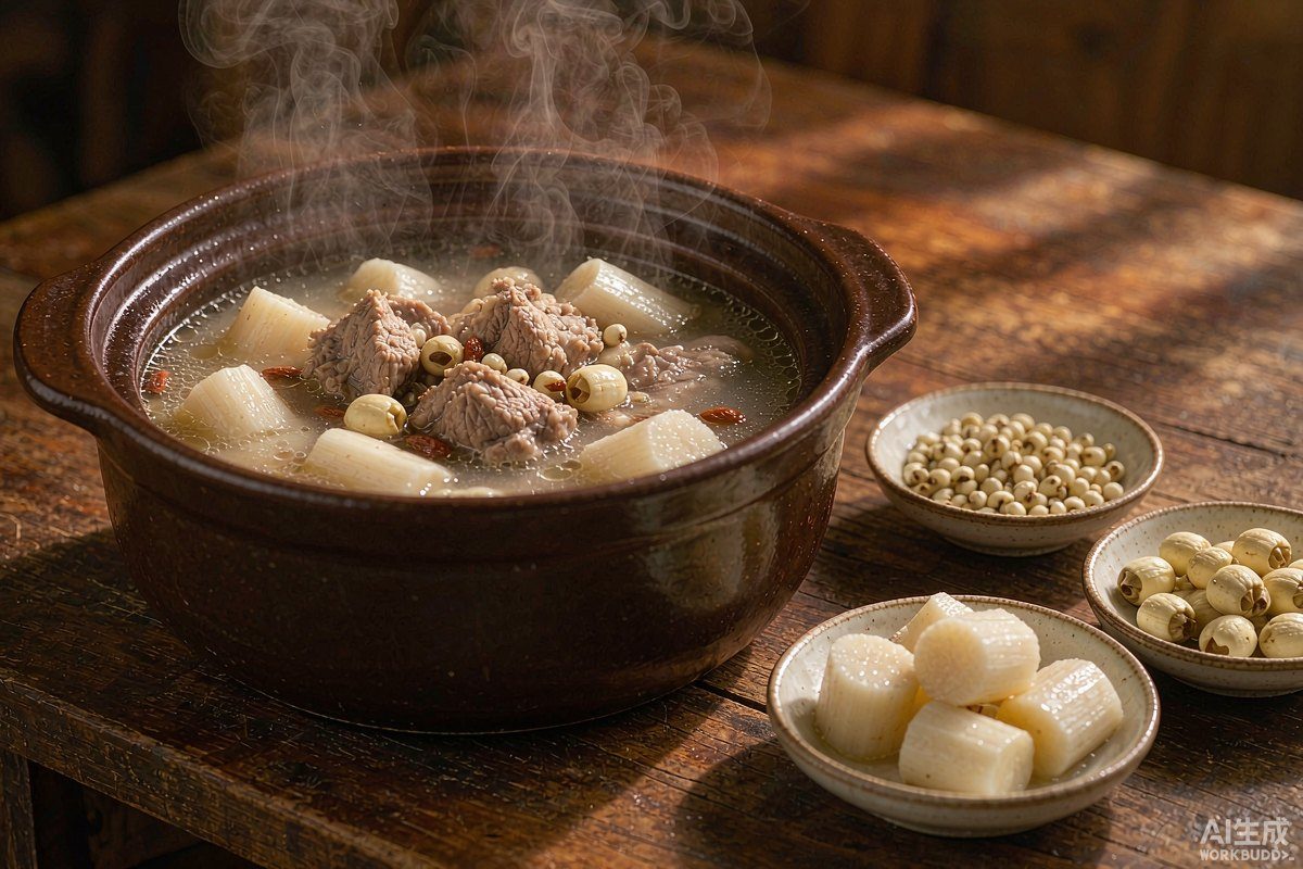 山药、薏米、莲子:健脾祛湿的家常药膳三宝